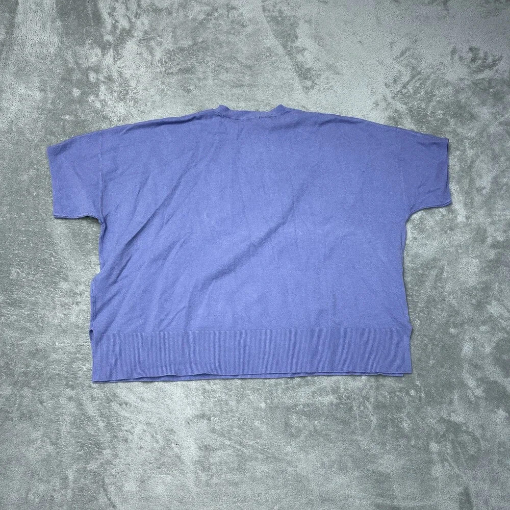 Splendid Women's M Pullover Sweater Blue Viscose Blend H0391 - Picture 8 of 8